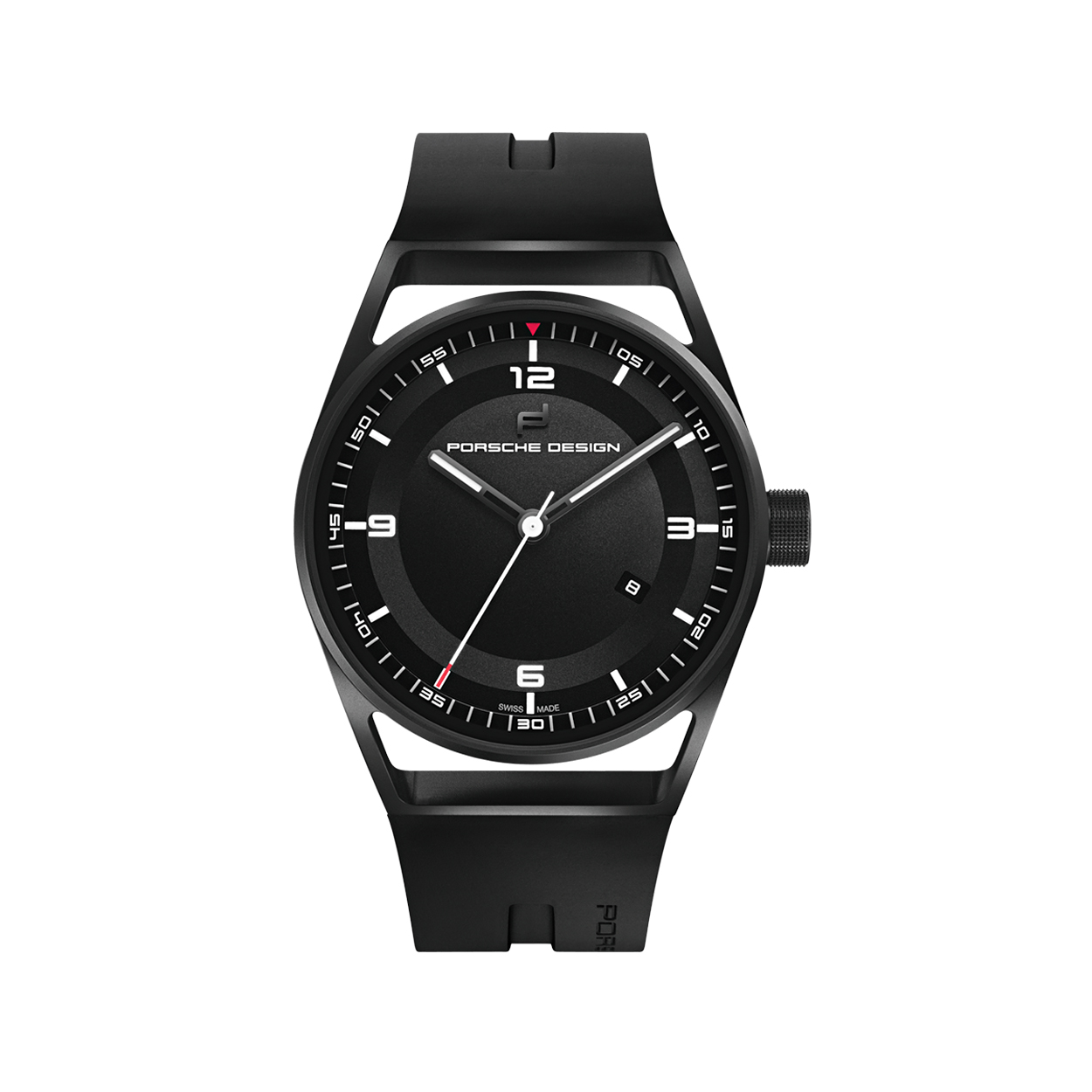 1919 DATETIMER BLACK & RUBBER